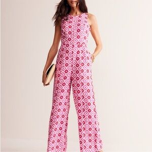 Boden Carla linen jumpsuit